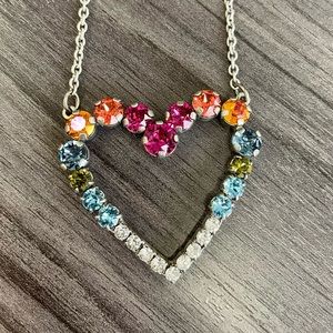Sabika VIBRANT Heart Necklace - NEW